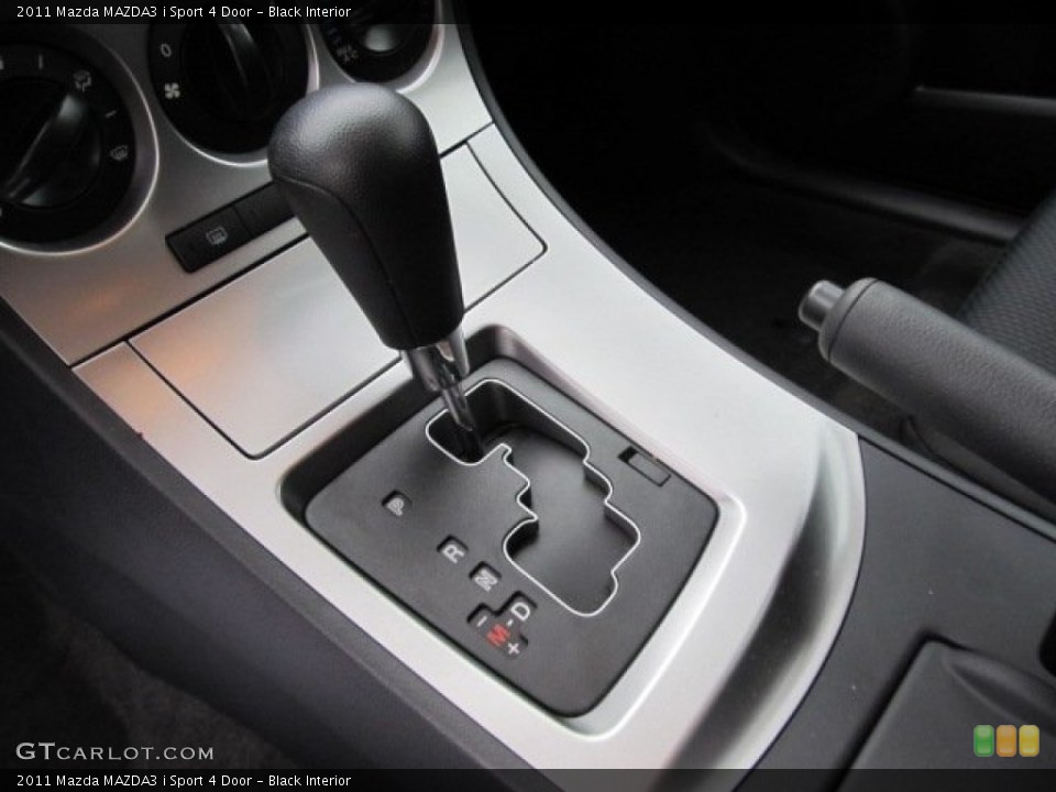 Black Interior Transmission for the 2011 Mazda MAZDA3 i Sport 4 Door #54770691