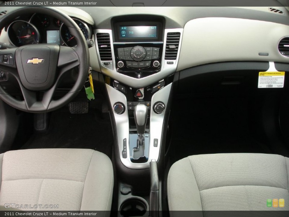 Medium Titanium Interior Dashboard for the 2011 Chevrolet Cruze LT #54771822