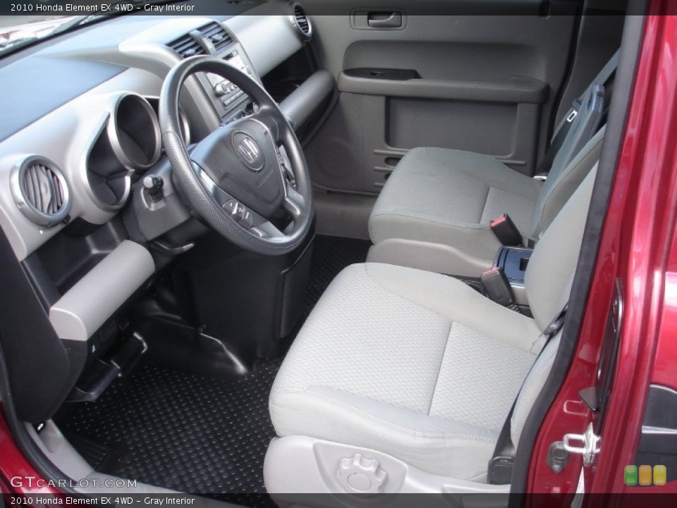 Gray Interior Photo for the 2010 Honda Element EX 4WD #54772501