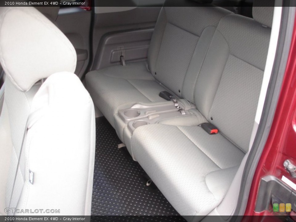 Gray Interior Photo for the 2010 Honda Element EX 4WD #54772511