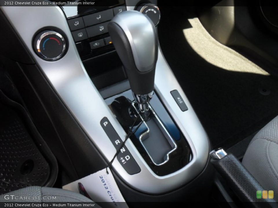 Medium Titanium Interior Transmission for the 2012 Chevrolet Cruze Eco #54772770