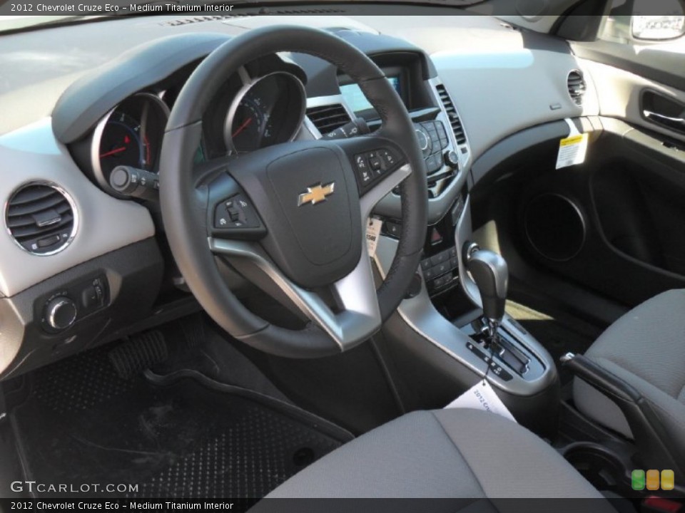Medium Titanium Interior Prime Interior for the 2012 Chevrolet Cruze Eco #54772897
