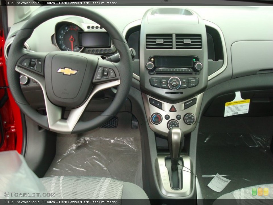 Dark Pewter/Dark Titanium Interior Dashboard for the 2012 Chevrolet Sonic LT Hatch #54773363