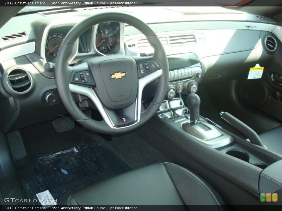 Jet Black Interior Dashboard for the 2012 Chevrolet Camaro LT 45th Anniversary Edition Coupe #54773931