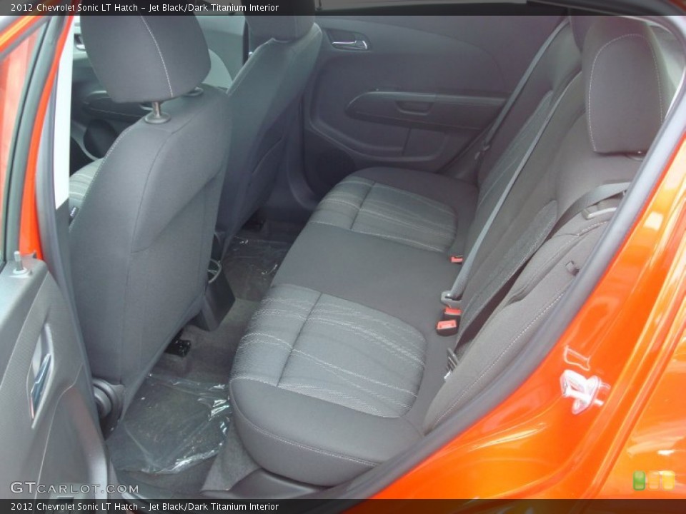 Jet Black/Dark Titanium Interior Photo for the 2012 Chevrolet Sonic LT Hatch #54773961