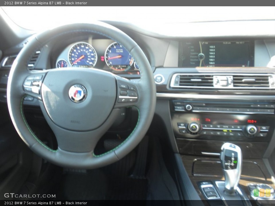 Black Interior Steering Wheel for the 2012 BMW 7 Series Alpina B7 LWB #54777292