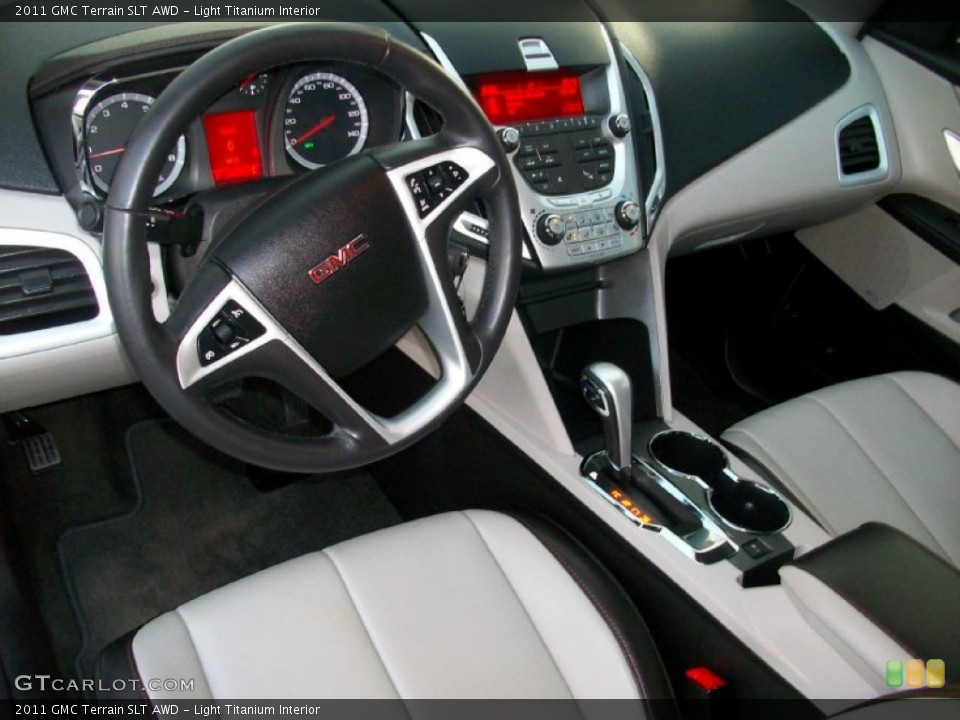 Light Titanium Interior Dashboard for the 2011 GMC Terrain SLT AWD #54777393