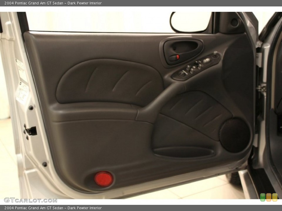 Dark Pewter Interior Door Panel for the 2004 Pontiac Grand Am GT Sedan #54780075