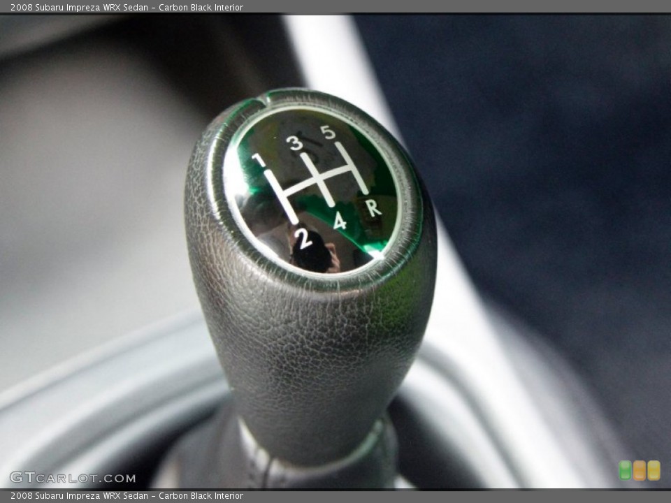 Carbon Black Interior Transmission for the 2008 Subaru Impreza WRX Sedan #54780345