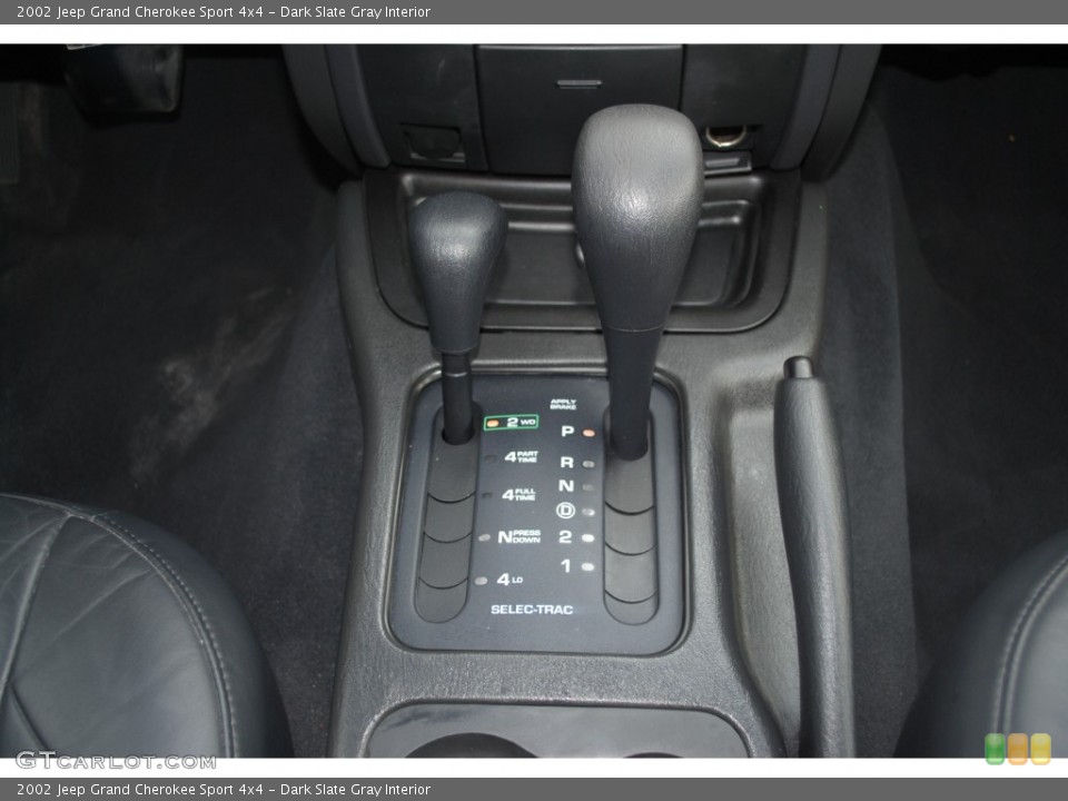 Dark Slate Gray Interior Transmission for the 2002 Jeep Grand Cherokee Sport 4x4 #54781158