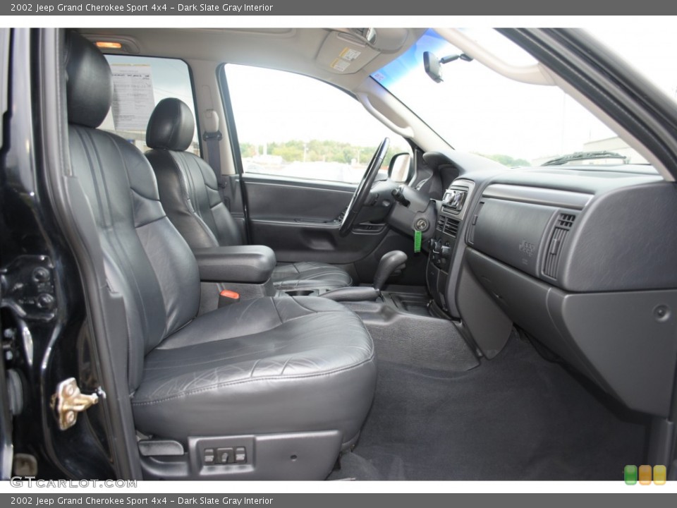 Dark Slate Gray Interior Photo for the 2002 Jeep Grand Cherokee Sport 4x4 #54781242