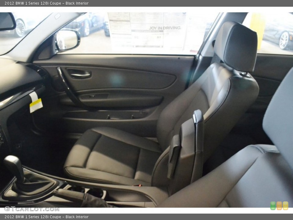 Black Interior Photo for the 2012 BMW 1 Series 128i Coupe #54781329