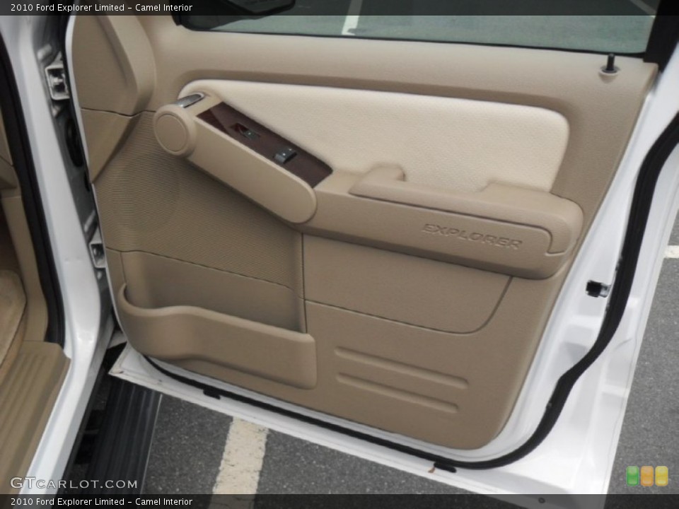Camel Interior Door Panel for the 2010 Ford Explorer Limited #54781581
