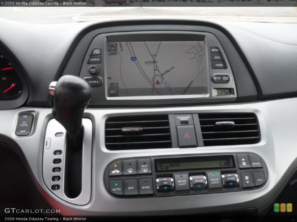 Black Interior Navigation for the 2009 Honda Odyssey Touring #54782388