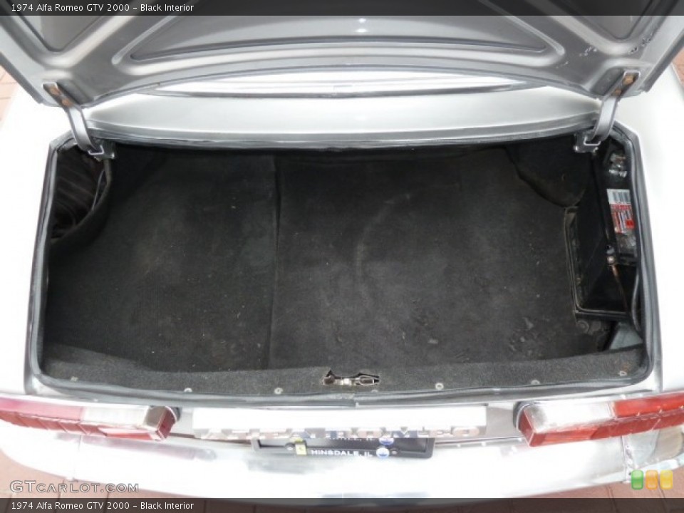 Black Interior Trunk for the 1974 Alfa Romeo GTV 2000 #54782904
