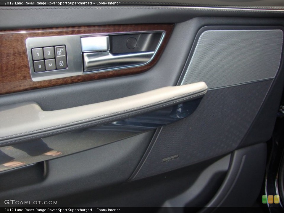 Ebony Interior Controls for the 2012 Land Rover Range Rover Sport Supercharged #54783339
