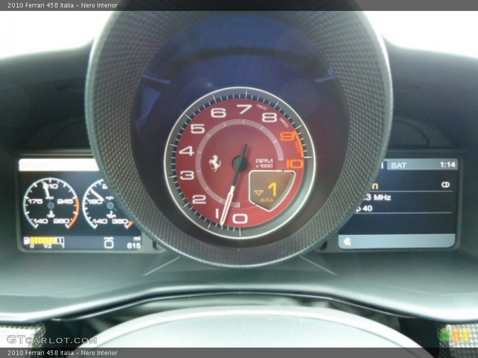 Nero Interior Gauges for the 2010 Ferrari 458 Italia #54783612