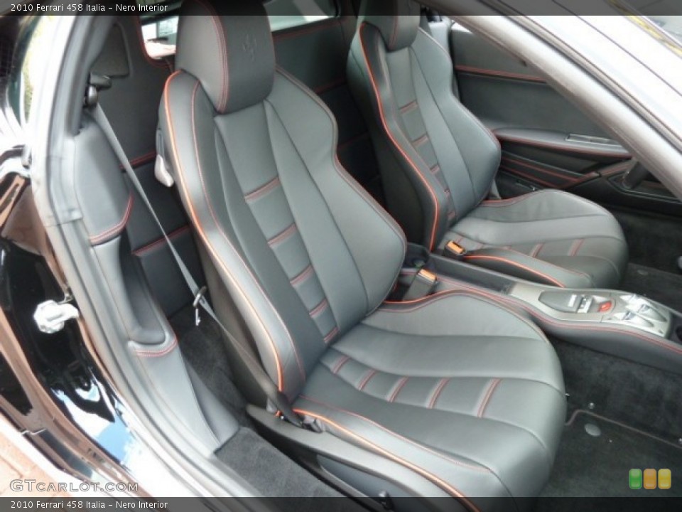 Nero Interior Photo for the 2010 Ferrari 458 Italia #54783678
