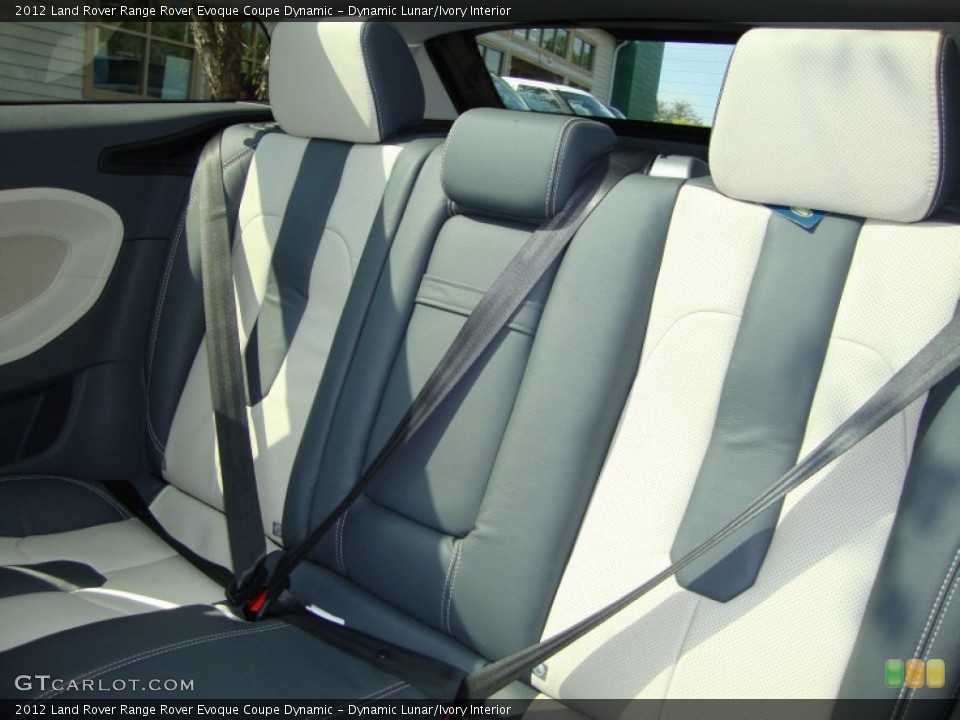 Dynamic Lunar/Ivory Interior Photo for the 2012 Land Rover Range Rover Evoque Coupe Dynamic #54783855