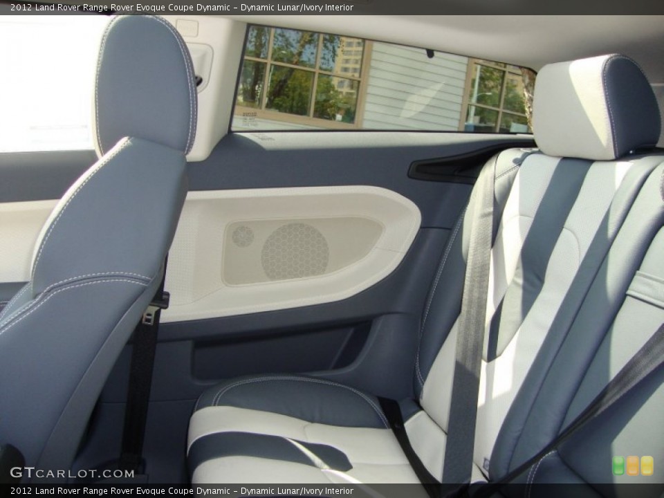 Dynamic Lunar/Ivory Interior Photo for the 2012 Land Rover Range Rover Evoque Coupe Dynamic #54783861