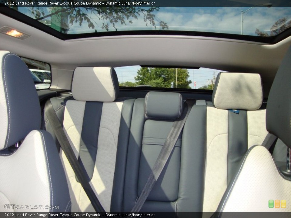 Dynamic Lunar/Ivory Interior Photo for the 2012 Land Rover Range Rover Evoque Coupe Dynamic #54783864