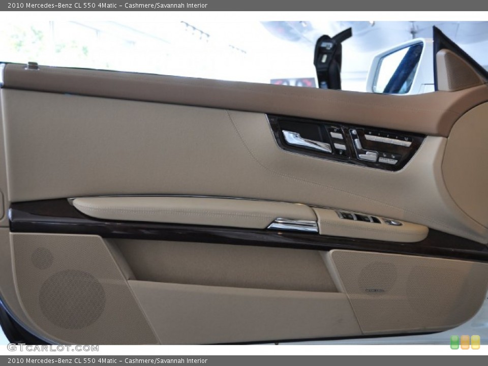 Cashmere/Savannah Interior Door Panel for the 2010 Mercedes-Benz CL 550 4Matic #54785238