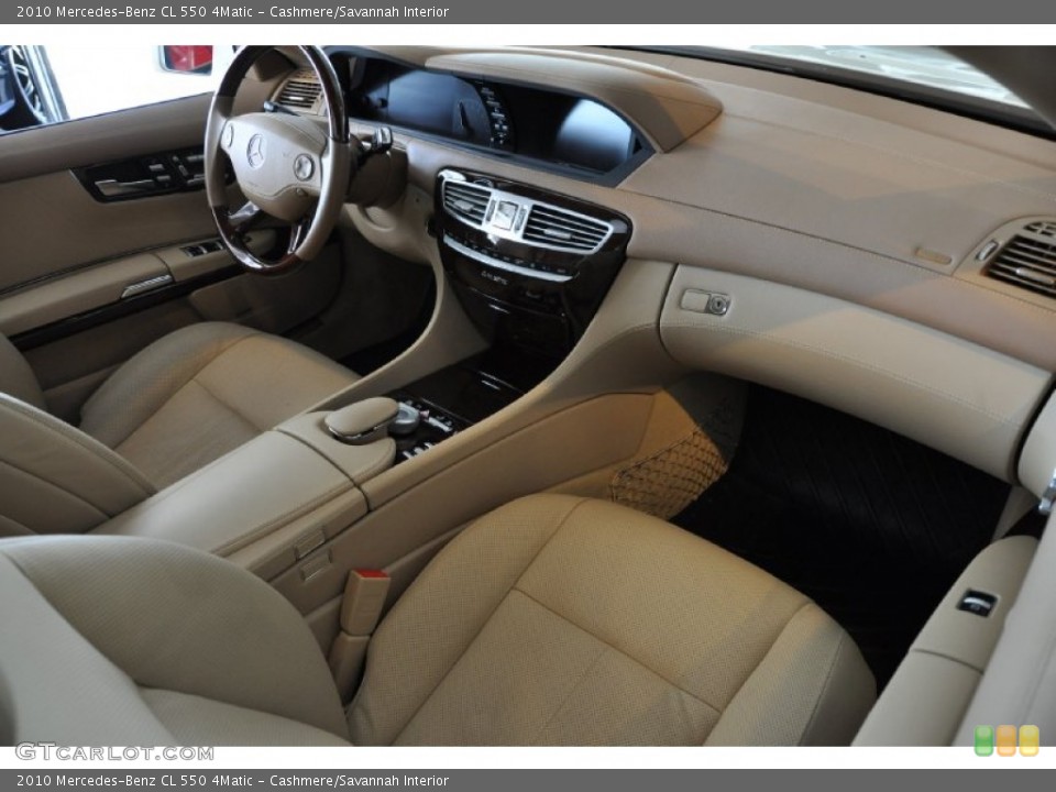 Cashmere/Savannah Interior Dashboard for the 2010 Mercedes-Benz CL 550 4Matic #54785298