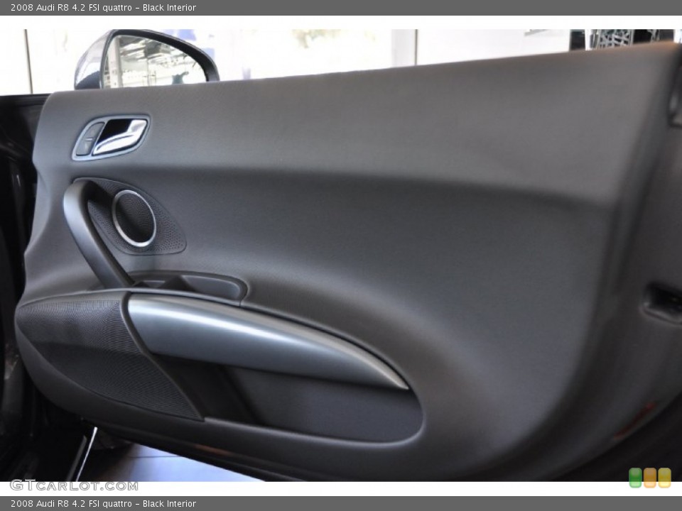 Black Interior Door Panel for the 2008 Audi R8 4.2 FSI quattro #54785466