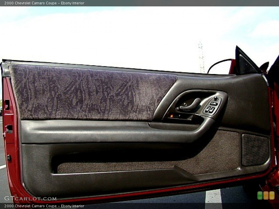 Ebony Interior Door Panel for the 2000 Chevrolet Camaro Coupe #54789245