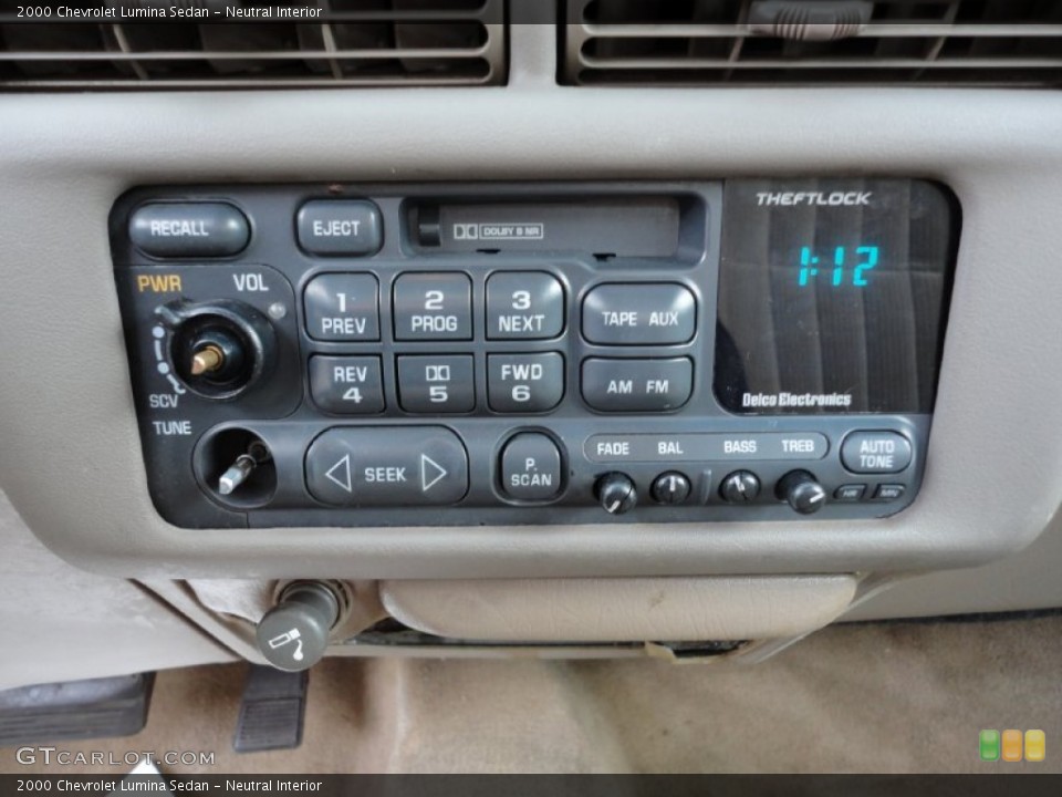 Neutral Interior Audio System for the 2000 Chevrolet Lumina Sedan #54790446