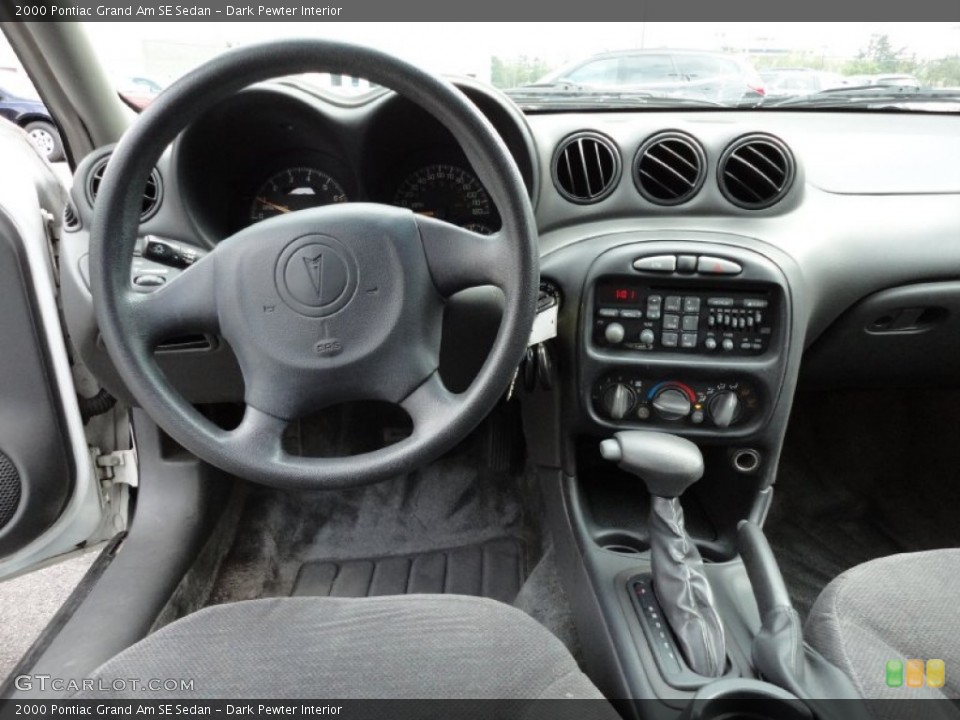 Dark Pewter Interior Dashboard for the 2000 Pontiac Grand Am SE Sedan #54790854