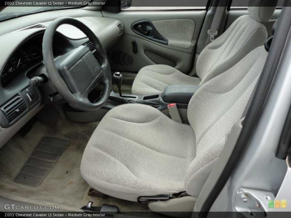 Medium Gray Interior Photo for the 2001 Chevrolet Cavalier LS Sedan #54790896