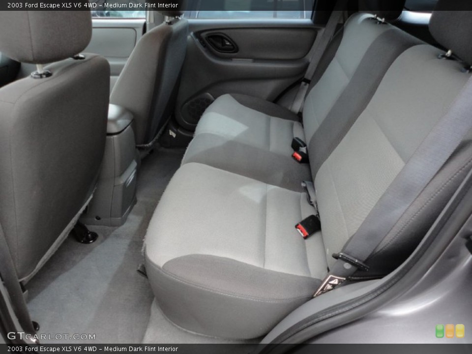Medium Dark Flint Interior Photo for the 2003 Ford Escape XLS V6 4WD #54790989