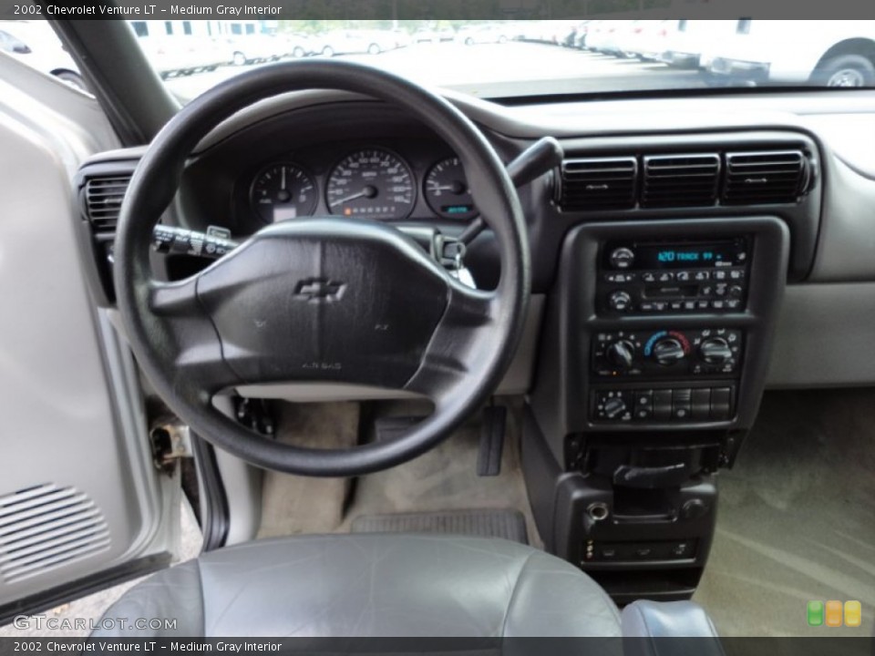 Medium Gray Interior Dashboard for the 2002 Chevrolet Venture LT #54791082