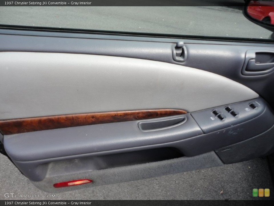 Gray Interior Door Panel for the 1997 Chrysler Sebring JXi Convertible #54791172