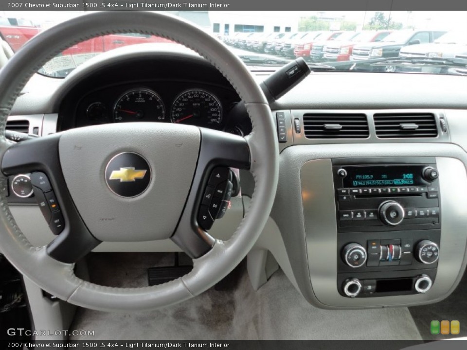 Light Titanium/Dark Titanium Interior Dashboard for the 2007 Chevrolet Suburban 1500 LS 4x4 #54791265