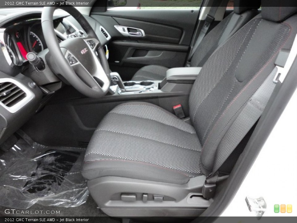Jet Black Interior Photo for the 2012 GMC Terrain SLE AWD #54792391