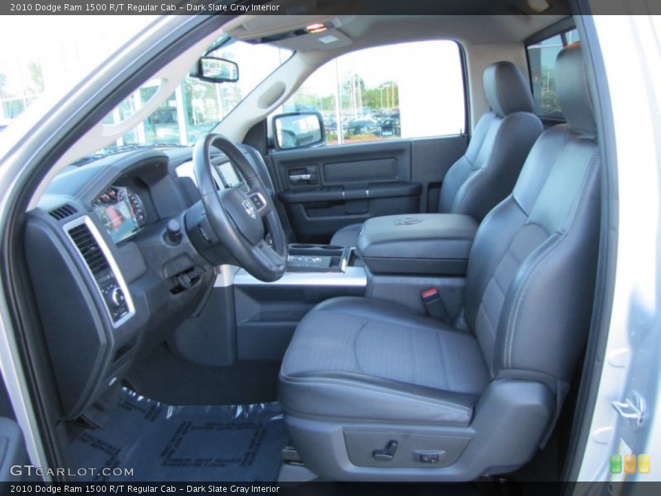 Dark Slate Gray Interior Photo for the 2010 Dodge Ram 1500 R/T Regular Cab #54793459