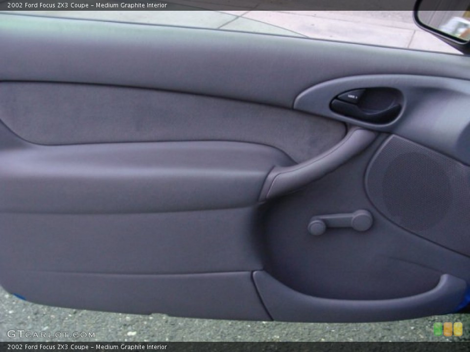 Medium Graphite Interior Door Panel for the 2002 Ford Focus ZX3 Coupe #54793801
