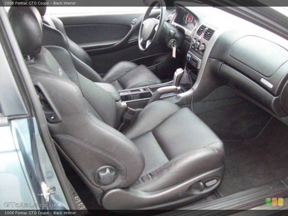 Black Interior Photo for the 2006 Pontiac GTO Coupe #54794482