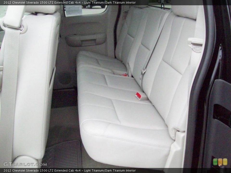 Light Titanium/Dark Titanium Interior Photo for the 2012 Chevrolet Silverado 1500 LTZ Extended Cab 4x4 #54795037