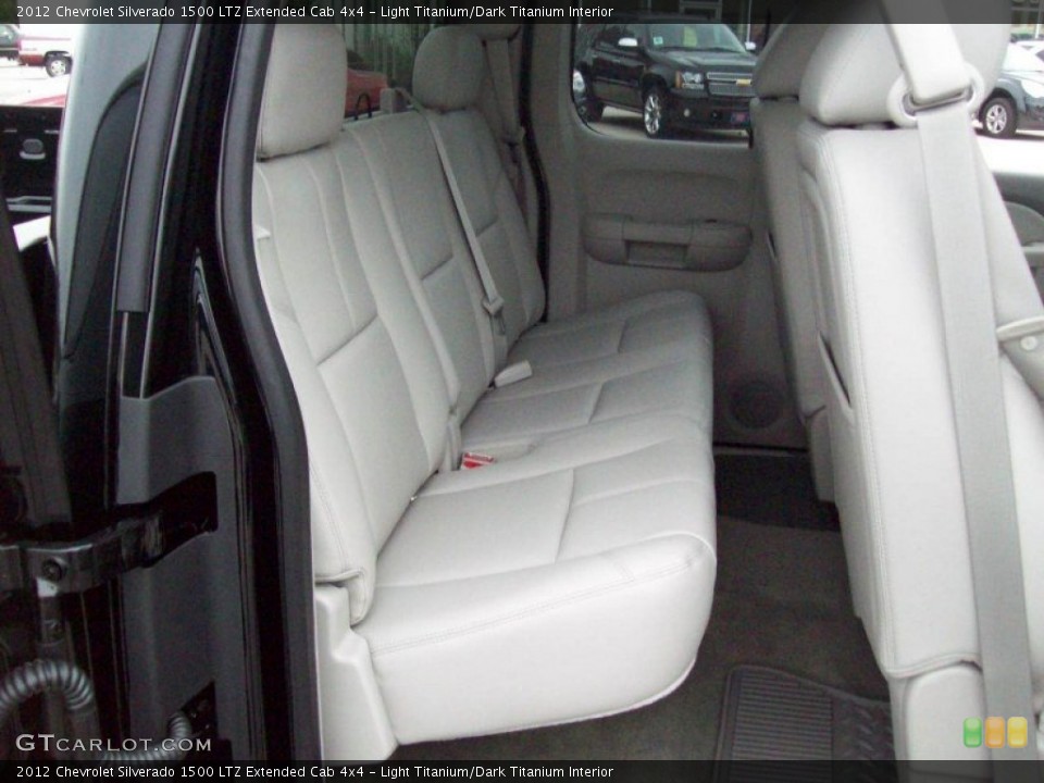 Light Titanium/Dark Titanium Interior Photo for the 2012 Chevrolet Silverado 1500 LTZ Extended Cab 4x4 #54795046