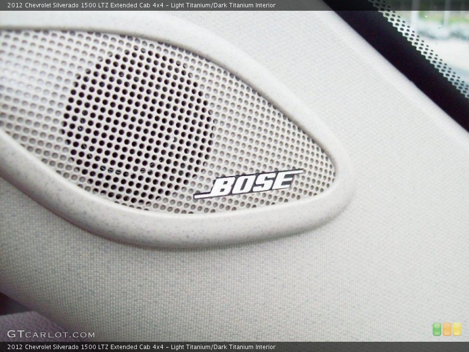 Light Titanium/Dark Titanium Interior Audio System for the 2012 Chevrolet Silverado 1500 LTZ Extended Cab 4x4 #54795085