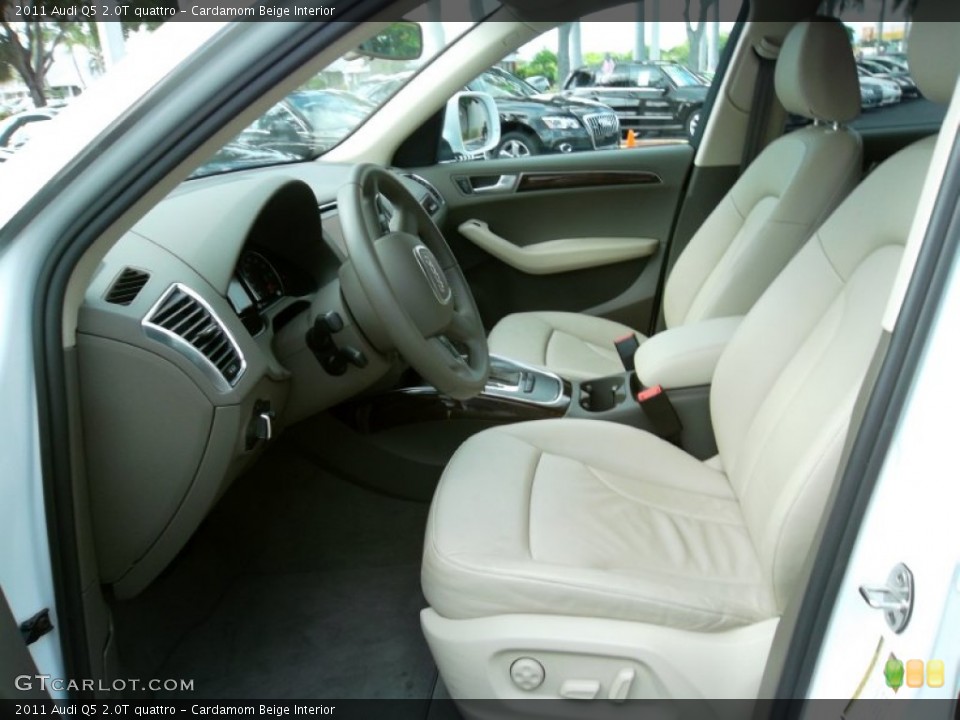 Cardamom Beige Interior Photo for the 2011 Audi Q5 2.0T quattro #54796849