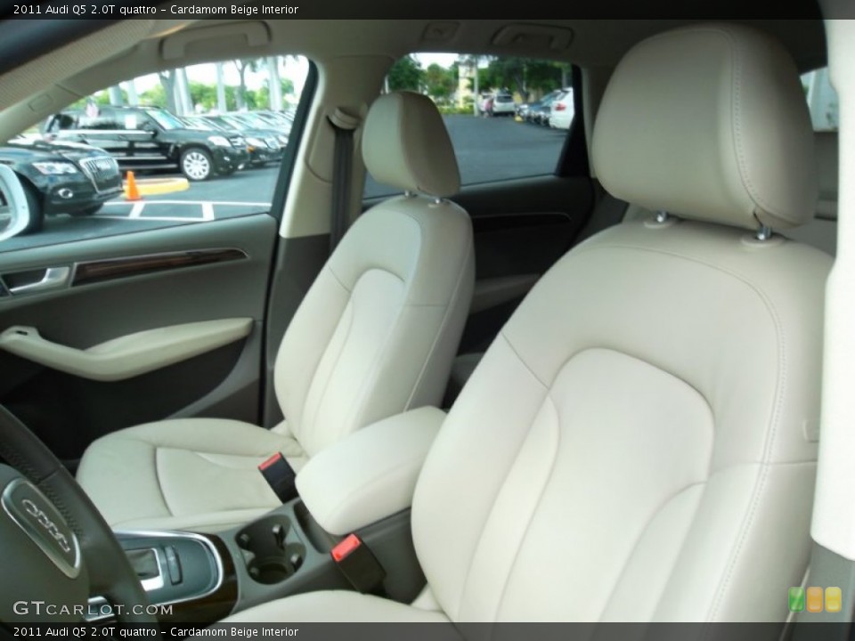 Cardamom Beige Interior Photo for the 2011 Audi Q5 2.0T quattro #54796858
