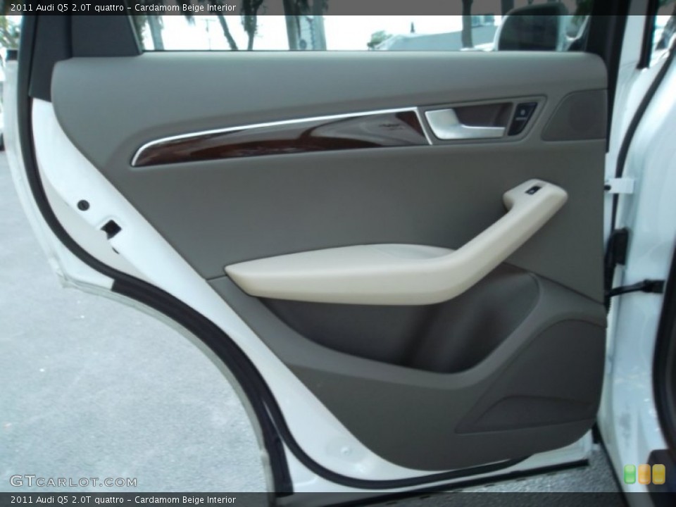 Cardamom Beige Interior Door Panel for the 2011 Audi Q5 2.0T quattro #54796867