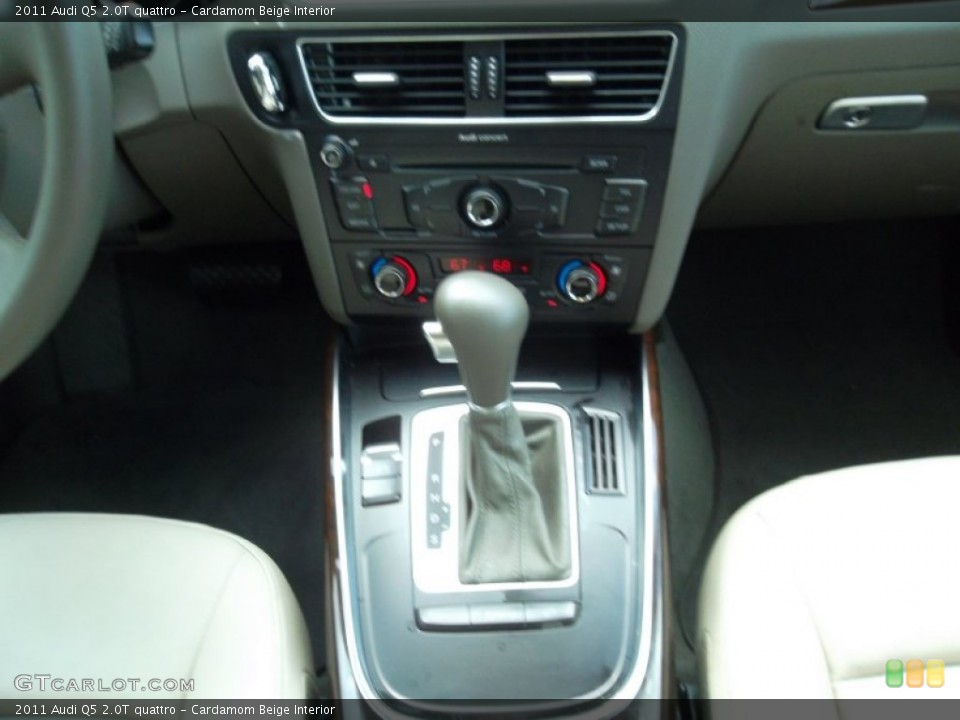 Cardamom Beige Interior Transmission for the 2011 Audi Q5 2.0T quattro #54796954