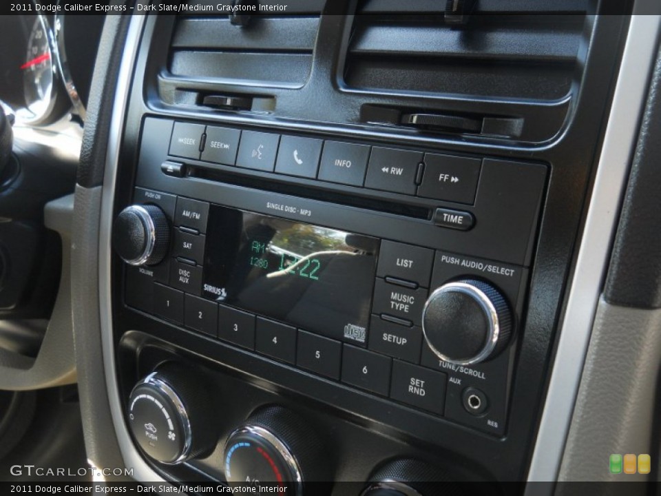 Dark Slate/Medium Graystone Interior Audio System for the 2011 Dodge Caliber Express #54799645