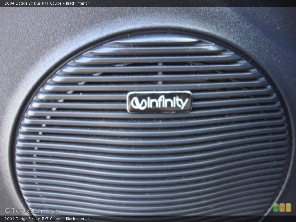 Black Interior Audio System for the 2004 Dodge Stratus R/T Coupe #54800908