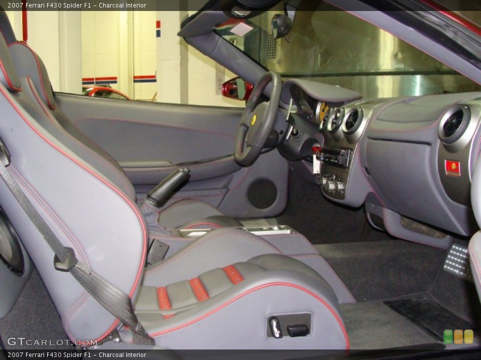 Charcoal Interior Photo for the 2007 Ferrari F430 Spider F1 #54801262